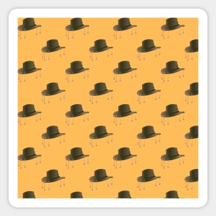 Cork Hat - Yellow Sticker